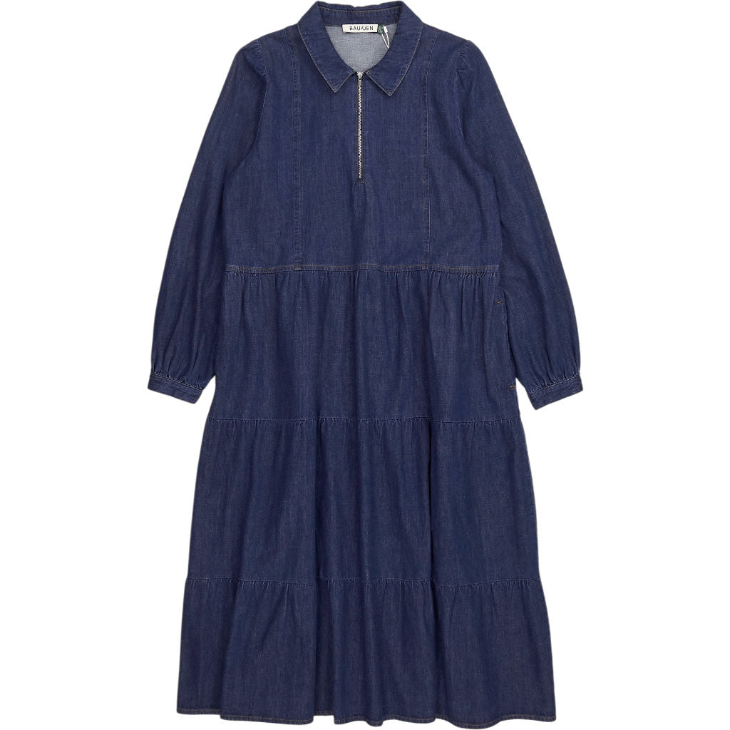 Baukjen Indigo Cody Denim Midi Dress