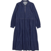 Baukjen Indigo Cody Denim Midi Dress