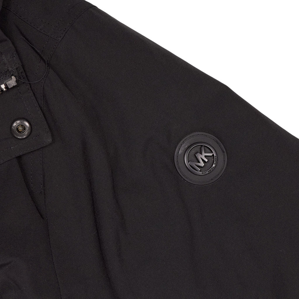 Michael Kors Black Hooded Parka Coat