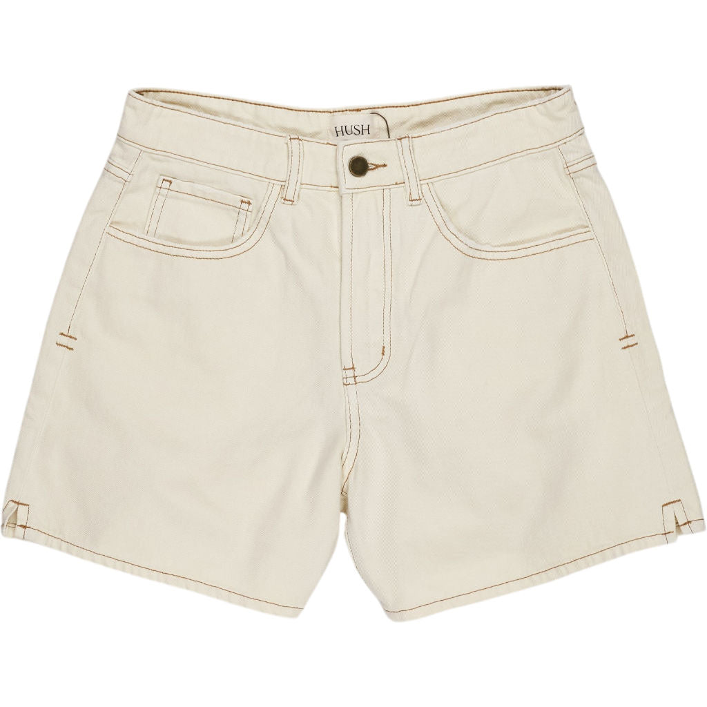 Hush Ecru Essential Denim Shorts