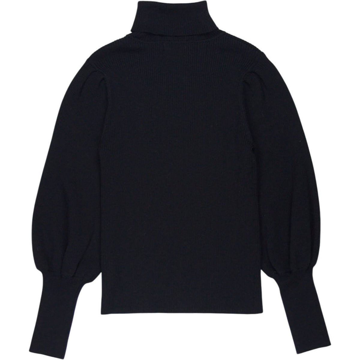 Cefinn Black Merino Wool Knit Top