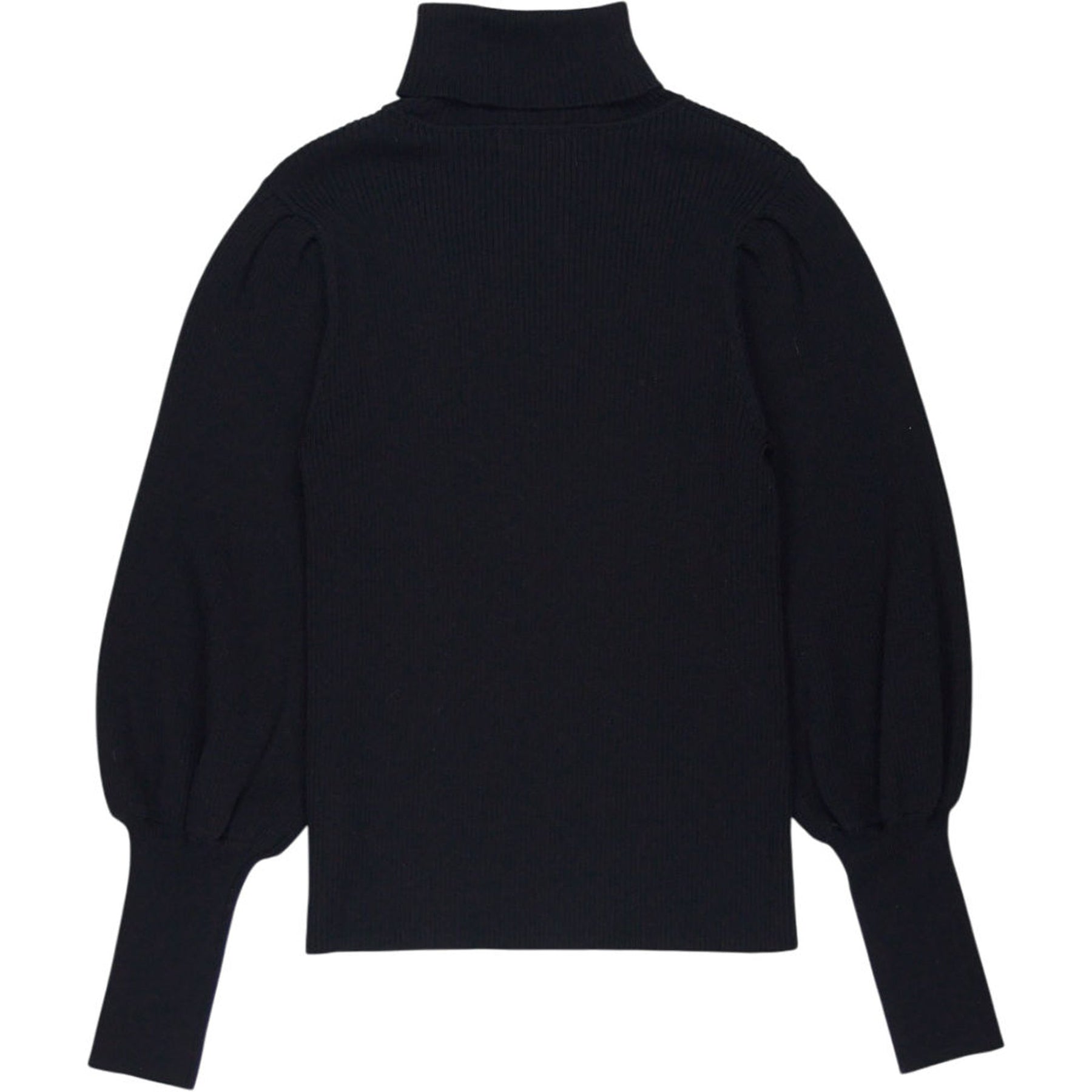 Cefinn Black Merino Wool Knit Top
