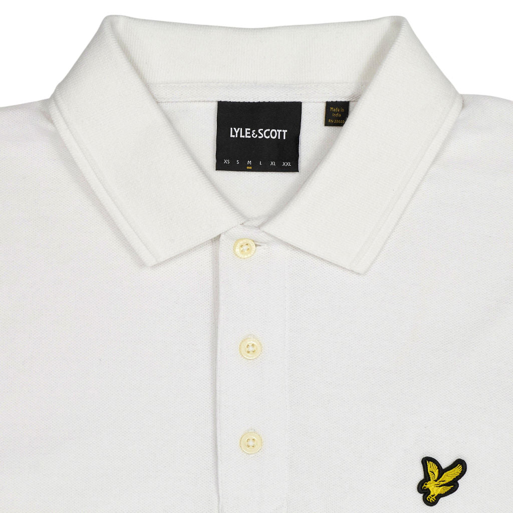 Lyle & Scott White Polo Shirt