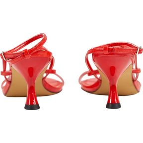 Topshop Red Strappy Sandals