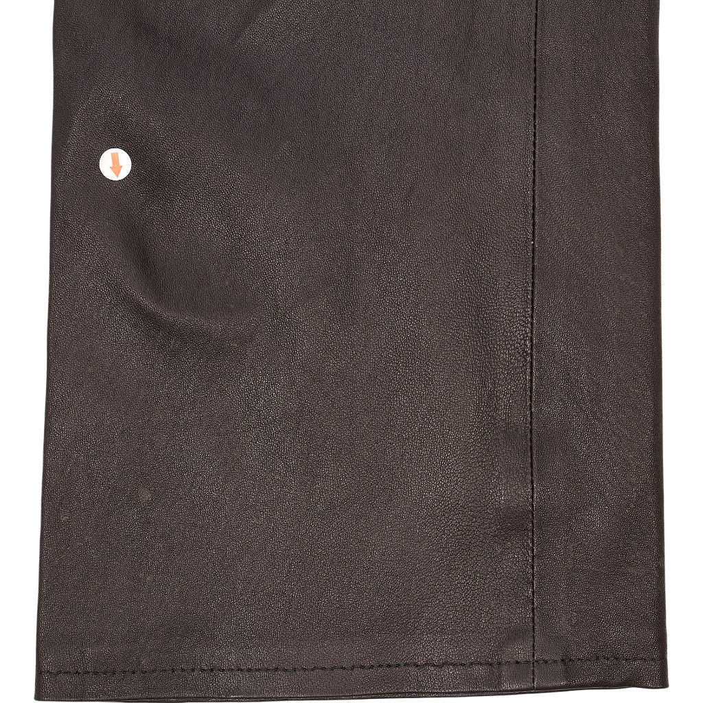 Baukjen Black Leather Trousers