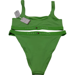Tommy Hilfiger Green Polyamide Elastane Swimsuit