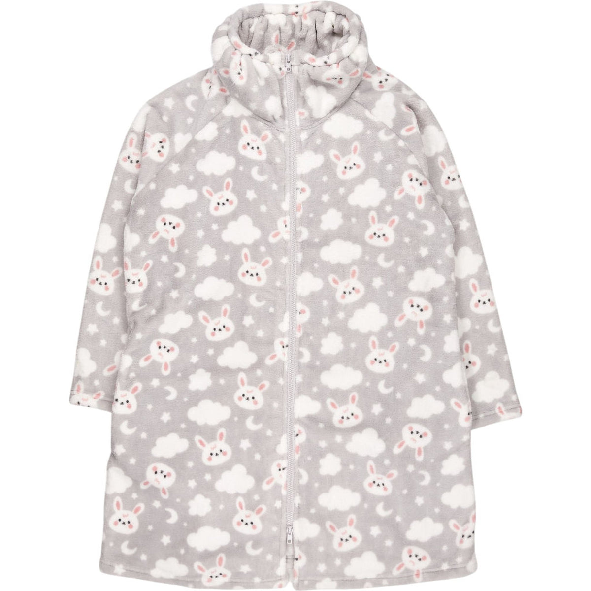 Promise Grey Bunny Fleece Nightgown