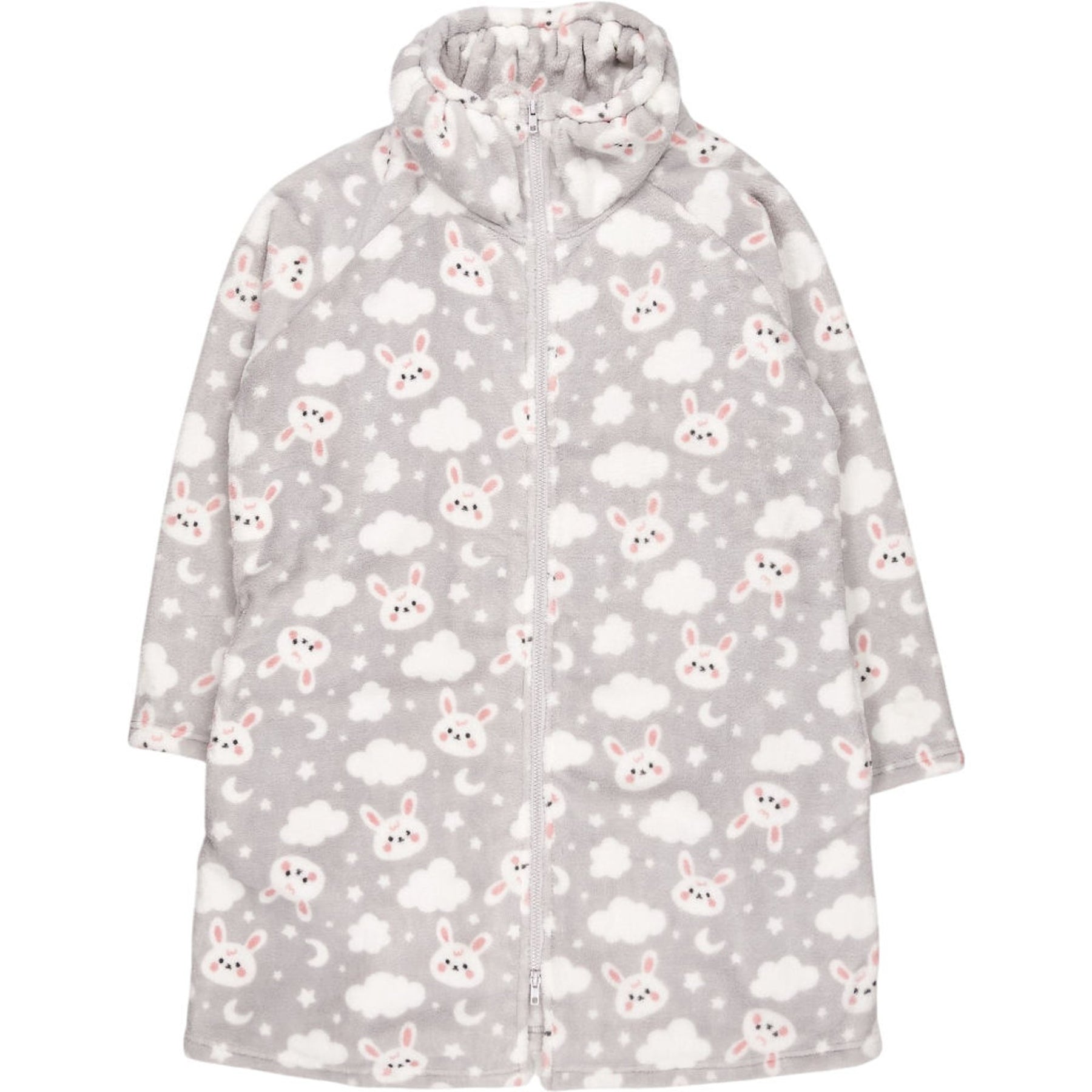 Promise Grey Bunny Fleece Nightgown