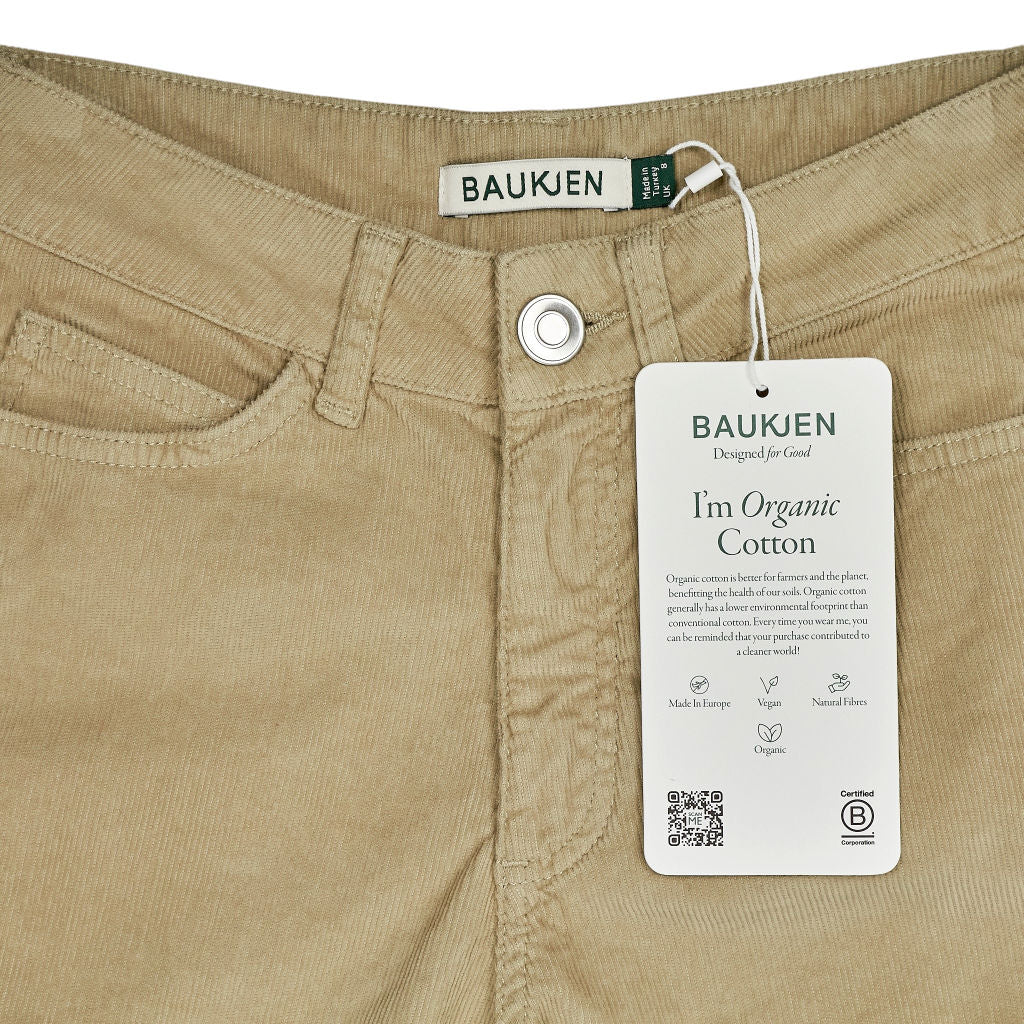 Baukjen Sand Shannon Barrel Leg Trousers