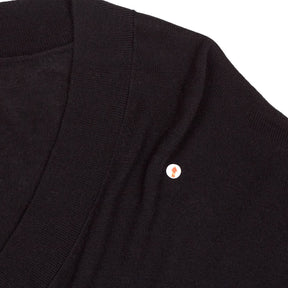 Hush Black Bonnie Relaxed V Jumper