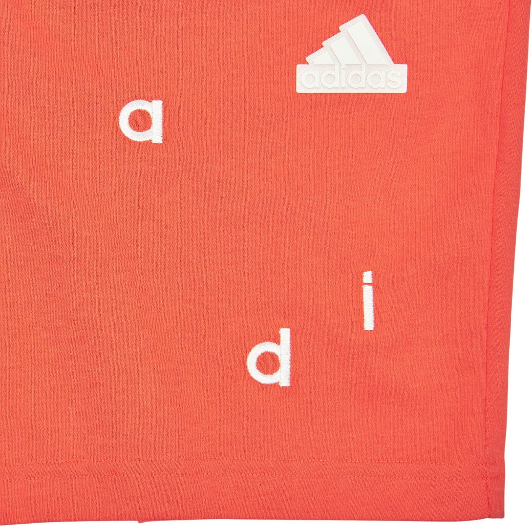 Adidas Red Drawstring Shorts