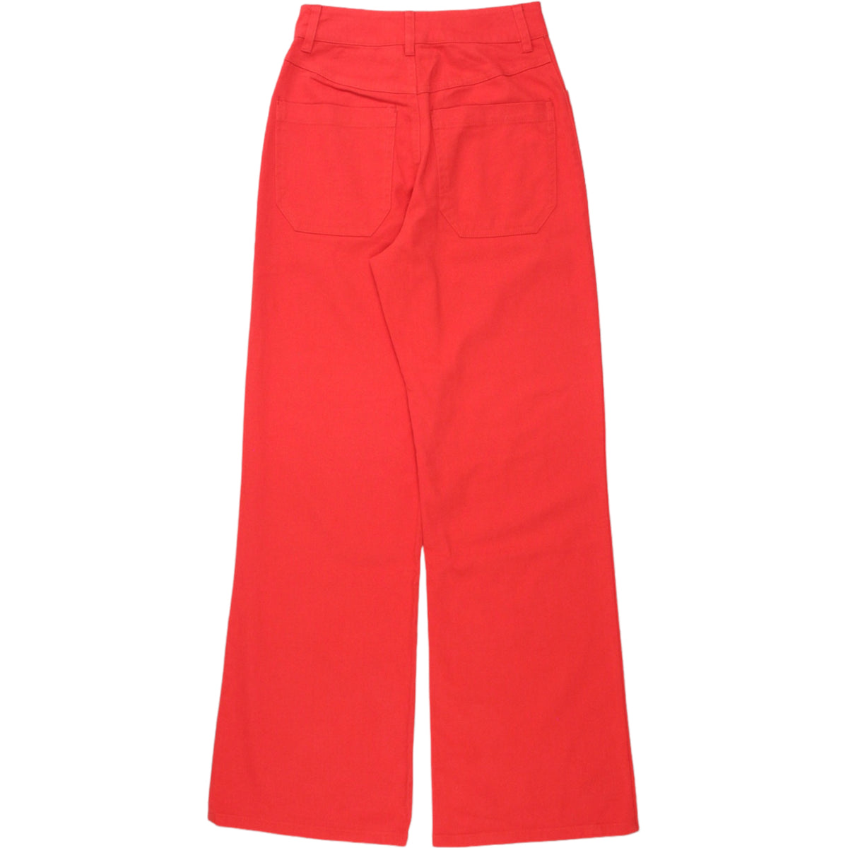 LF Markey Red Canvas Didion Trousers
