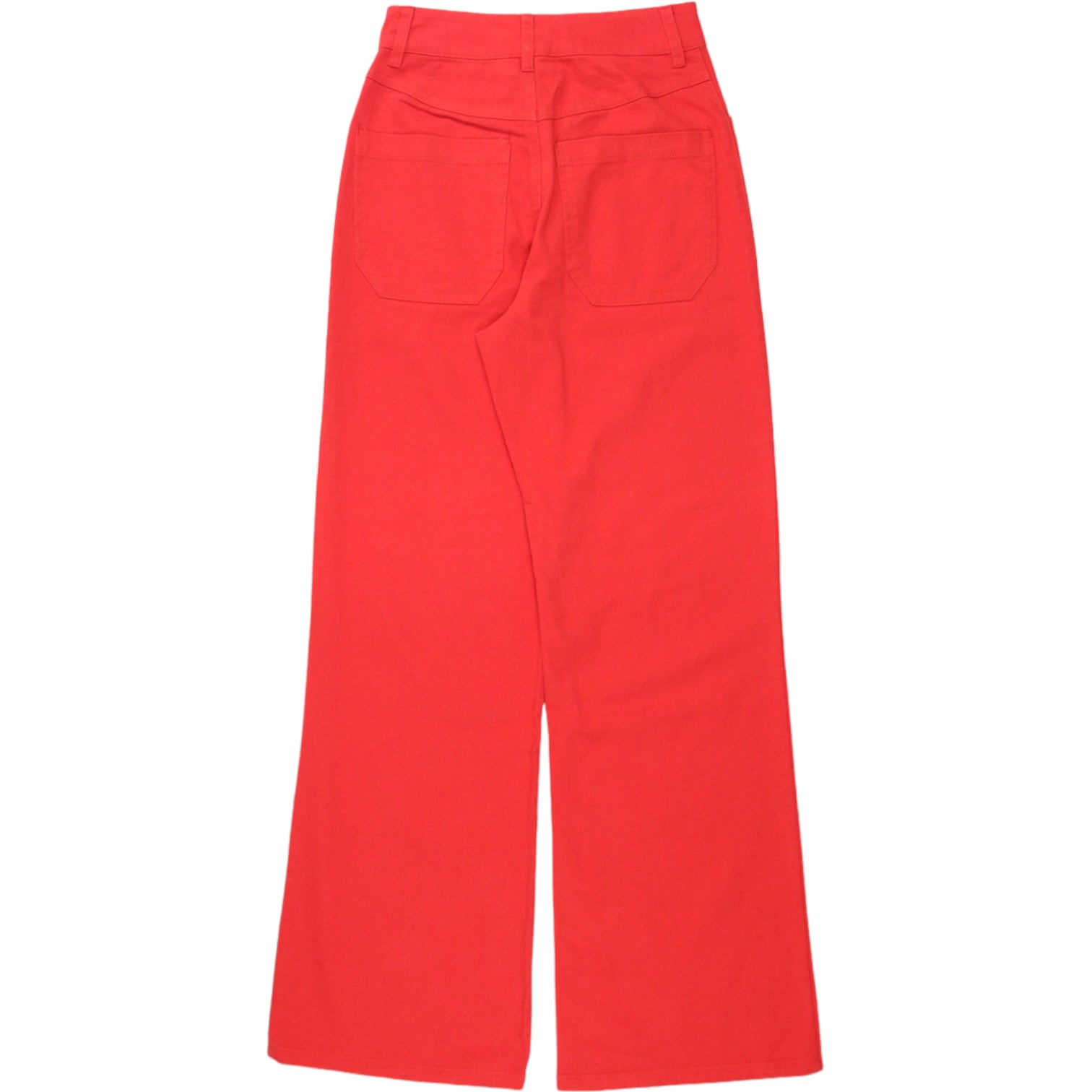 L.F. Markey Red Canvas Didion Trousers