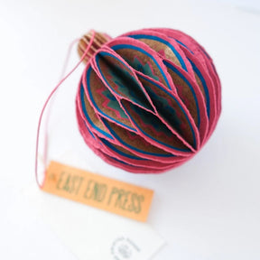 Honeycomb Bauble - 3 individual colours