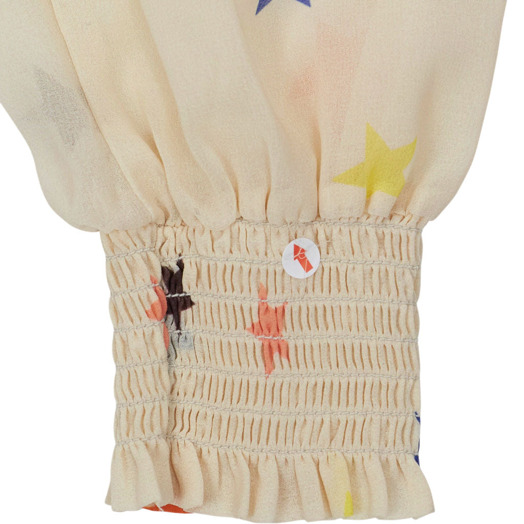 Nobody's Child Cream Multicoloured Star Print Dress