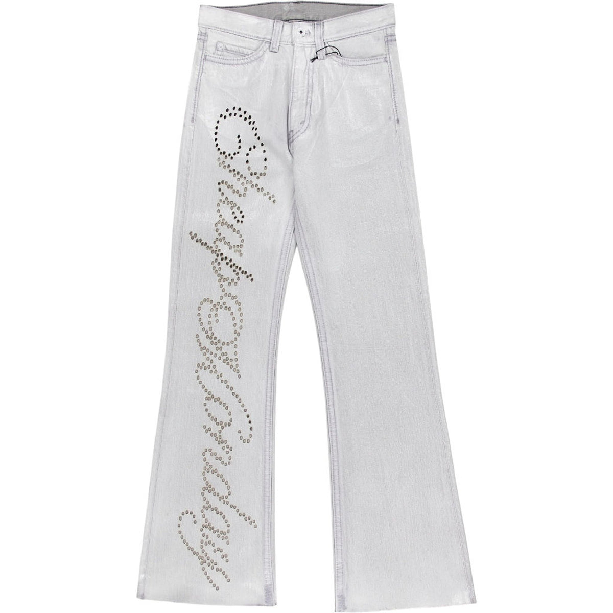 Cheap Monday White Embellished Jeans