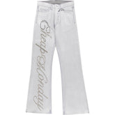 Cheap Monday White Embellished Jeans