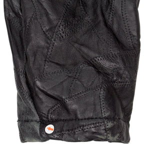 Vintage Navarre Black Leather Coat