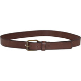 Moss Brown Leather Belt