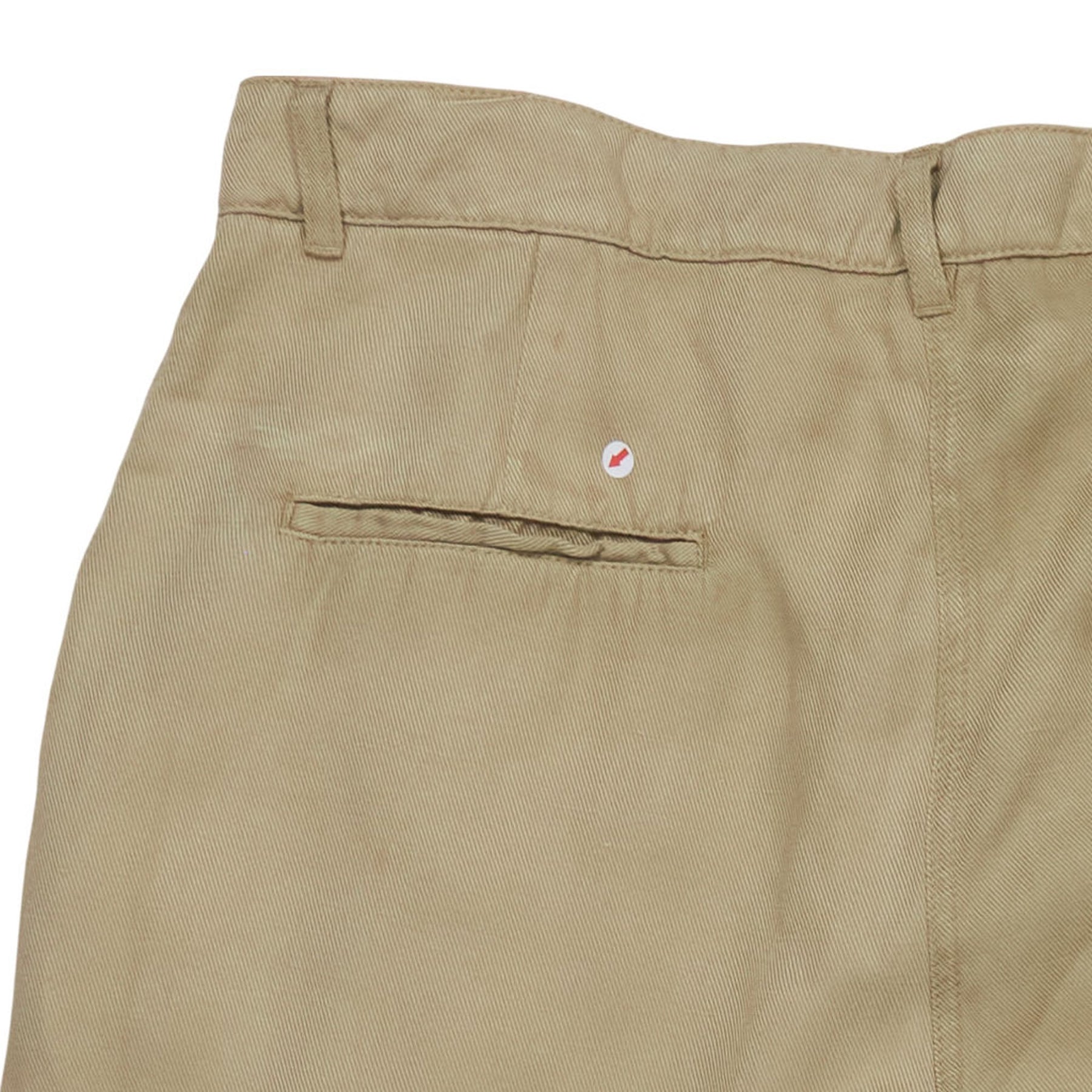 Baukjen Beige Pleated Trousers
