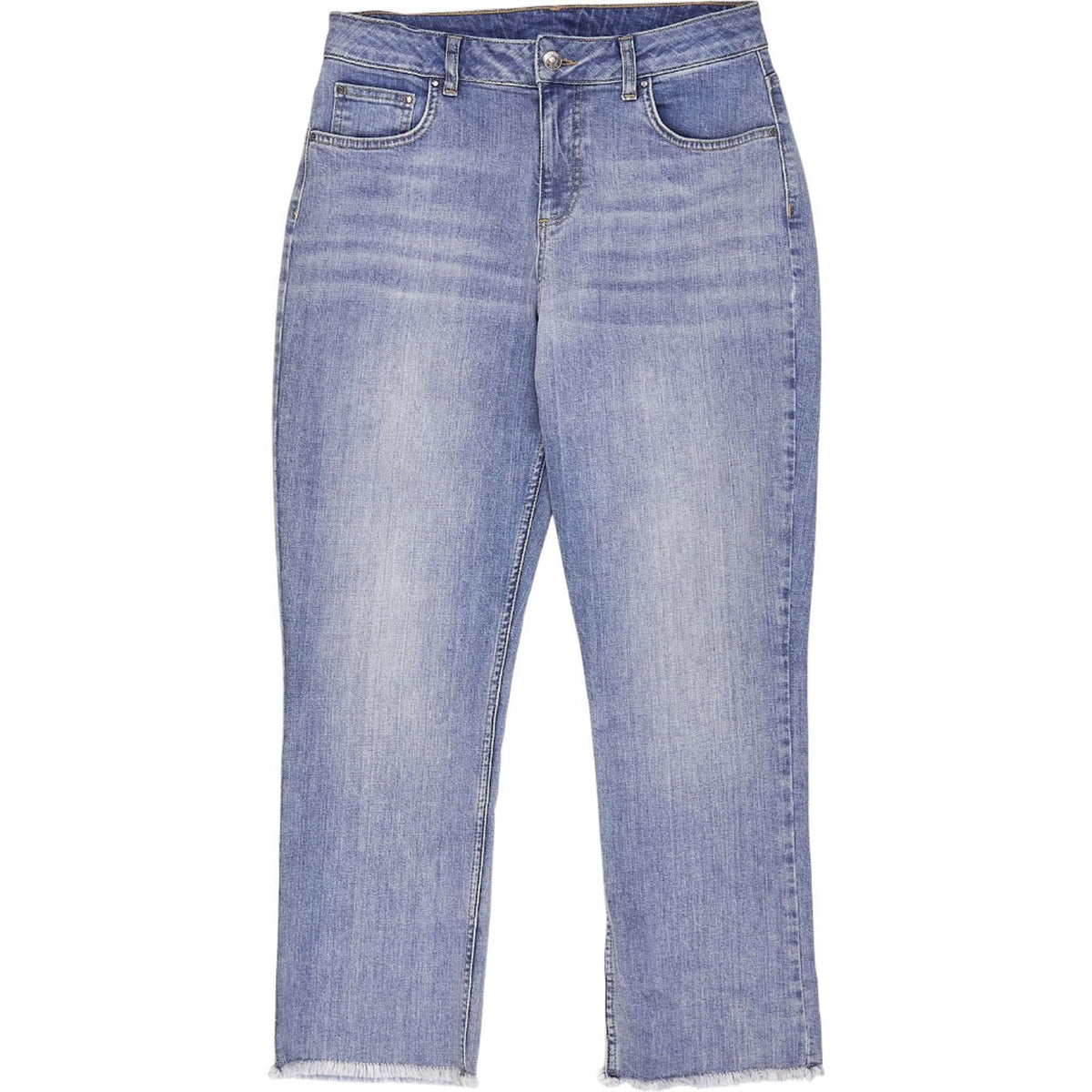 NRBY  Blue Frayed Hem Jeans