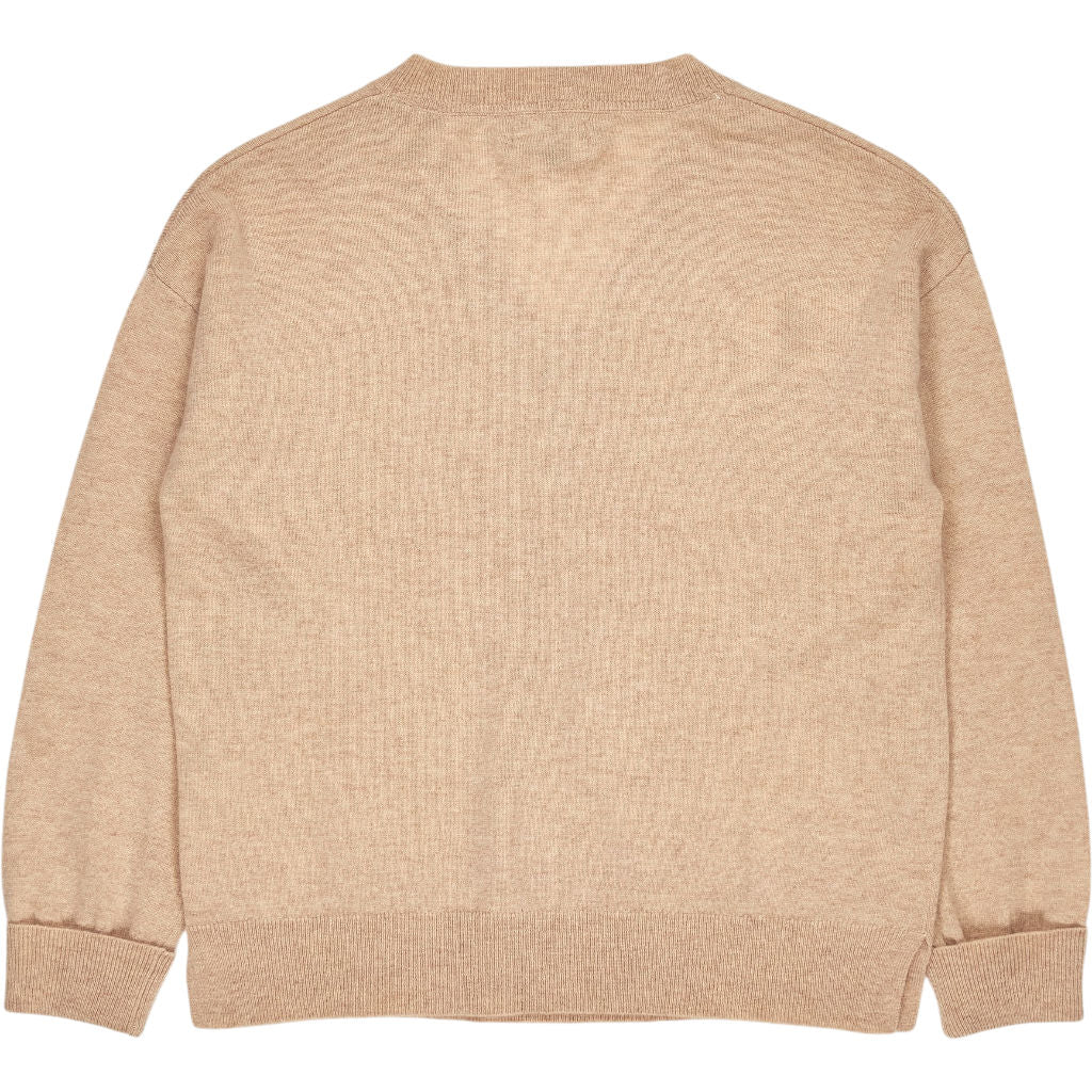 Beaufort & Blake Beige V-Neck Jumper