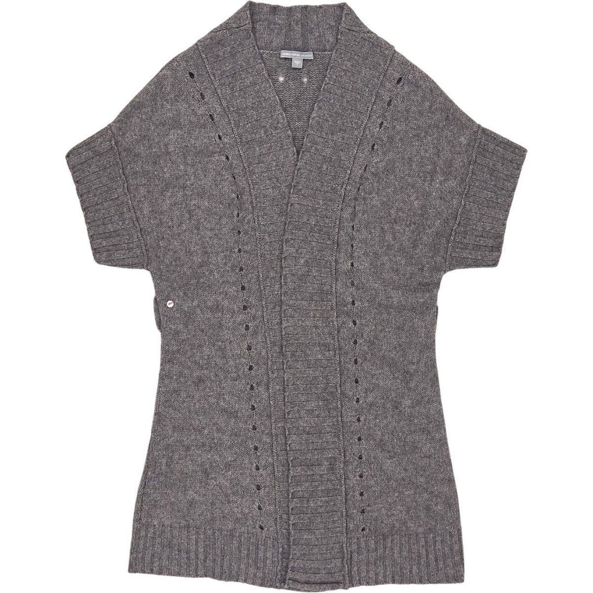 James Perse Grey Knit Cardigan