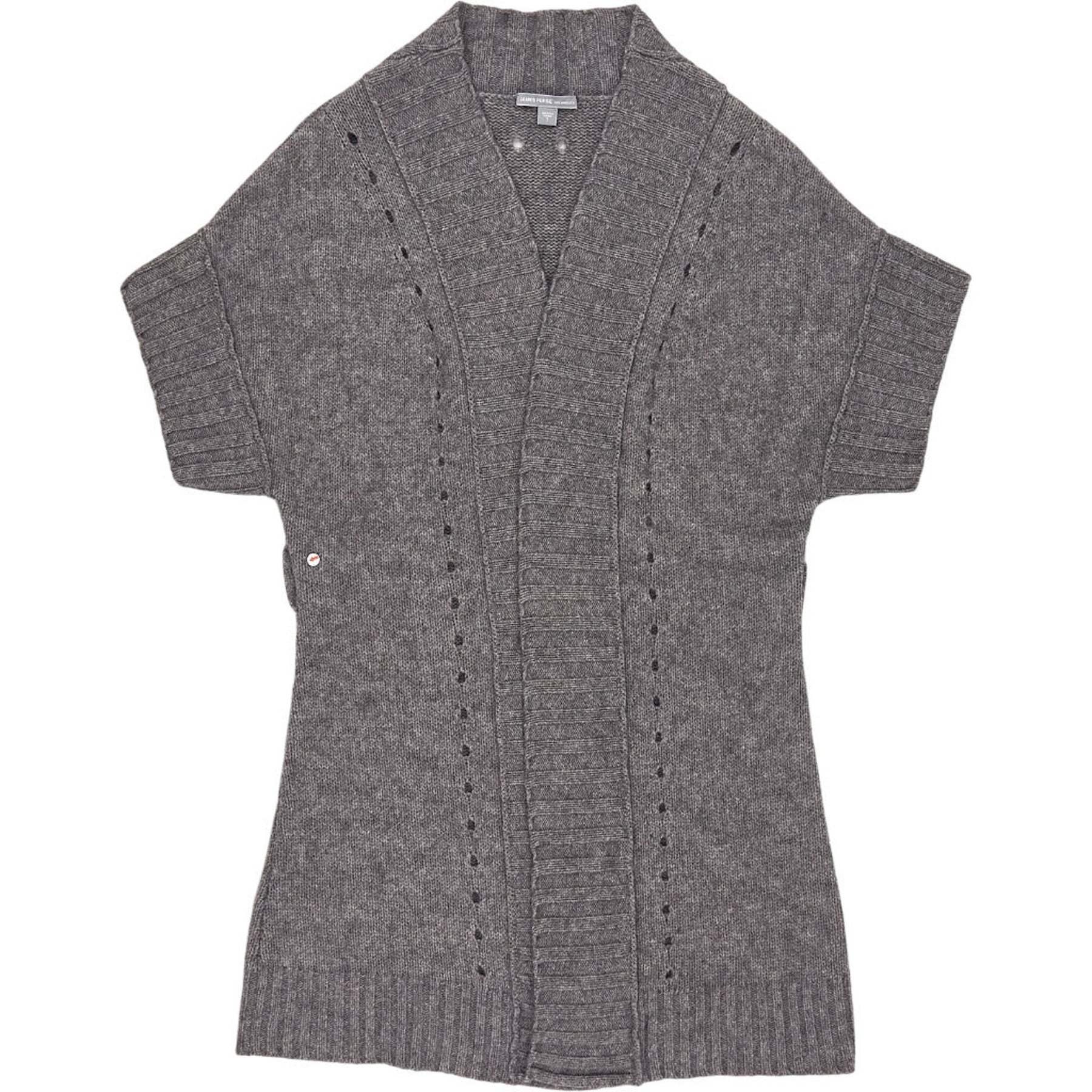 James Perse Grey Knit Cardigan