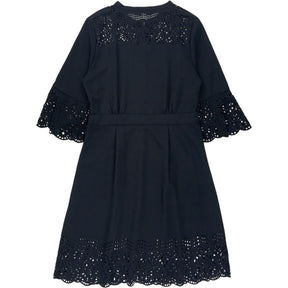 Somerset Black Lace Trim Dress