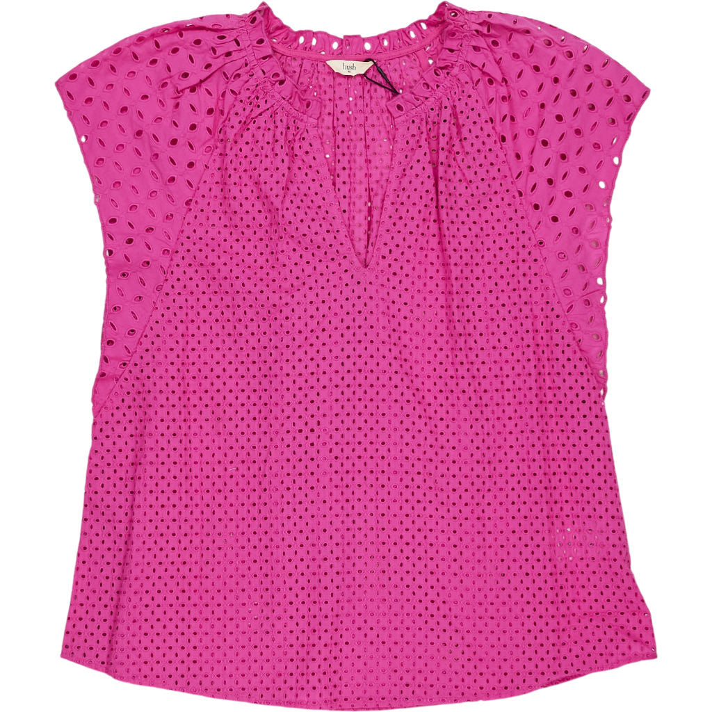 Hush Pink Katy Cutwork Top