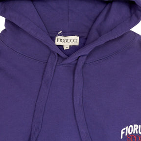 Fiorucci Purple Sport Hoodie