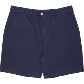 Drakes Navy Fatigue Shorts