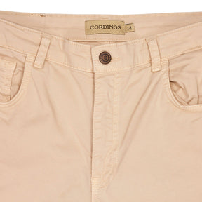 Cordings Beige Cotton Trousers
