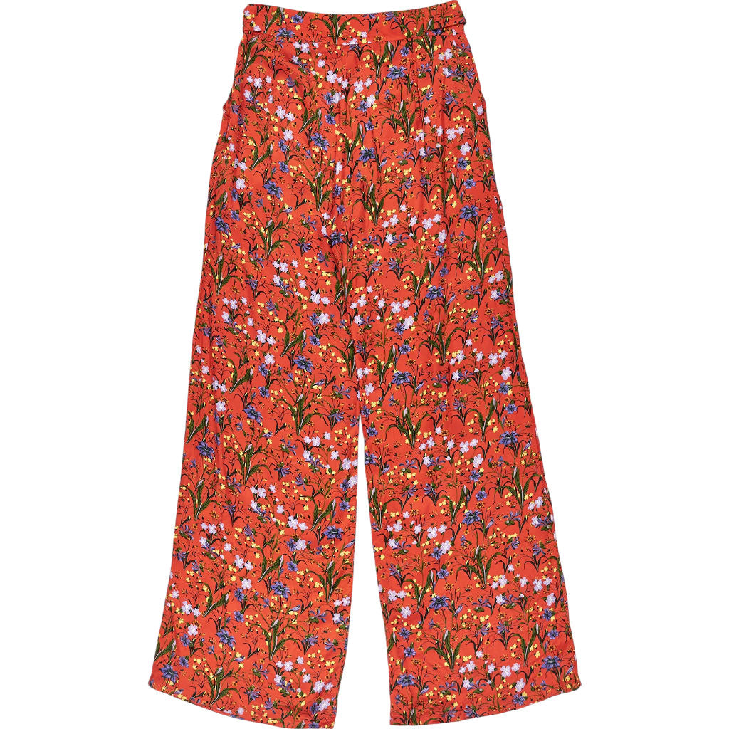 Mother of Pearl Orange Floral Trousers
