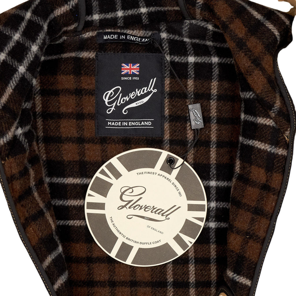 Gloverall Camel Wool Duffle Coat