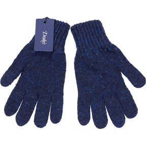 Drake’s Navy Wool Gloves
