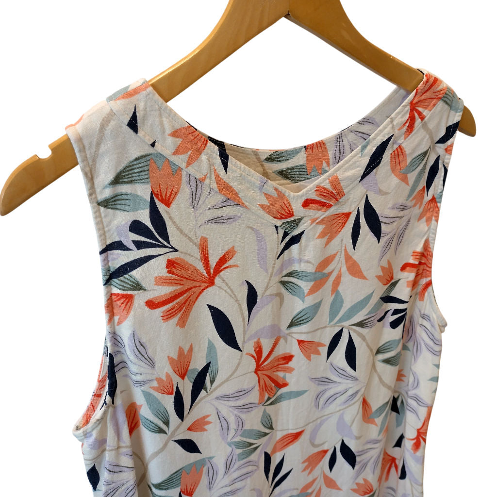 M&S Collection Floral Sleeveless Dress