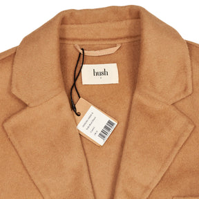 Hush Camel Della Wool Blazer
