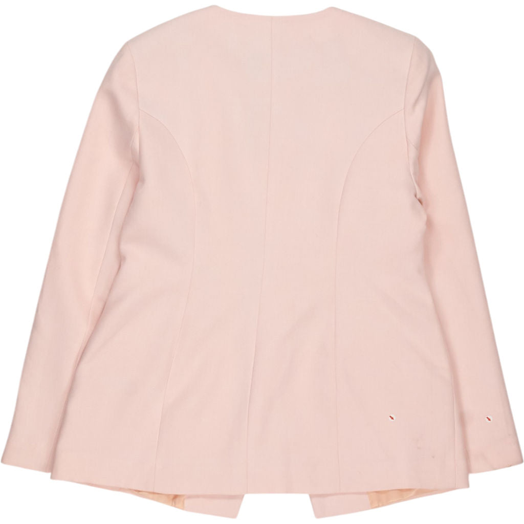 River Island Pink Collarless Jacket