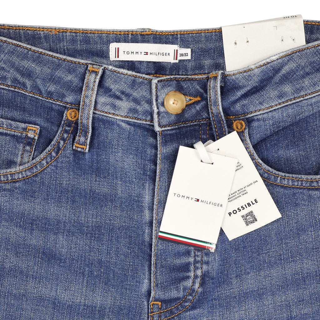 Tommy Hilfiger Blue Wide Leg Jeans