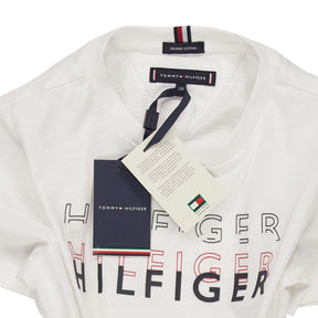 Tommy Hilfiger White Organic Cotton T-Shirt