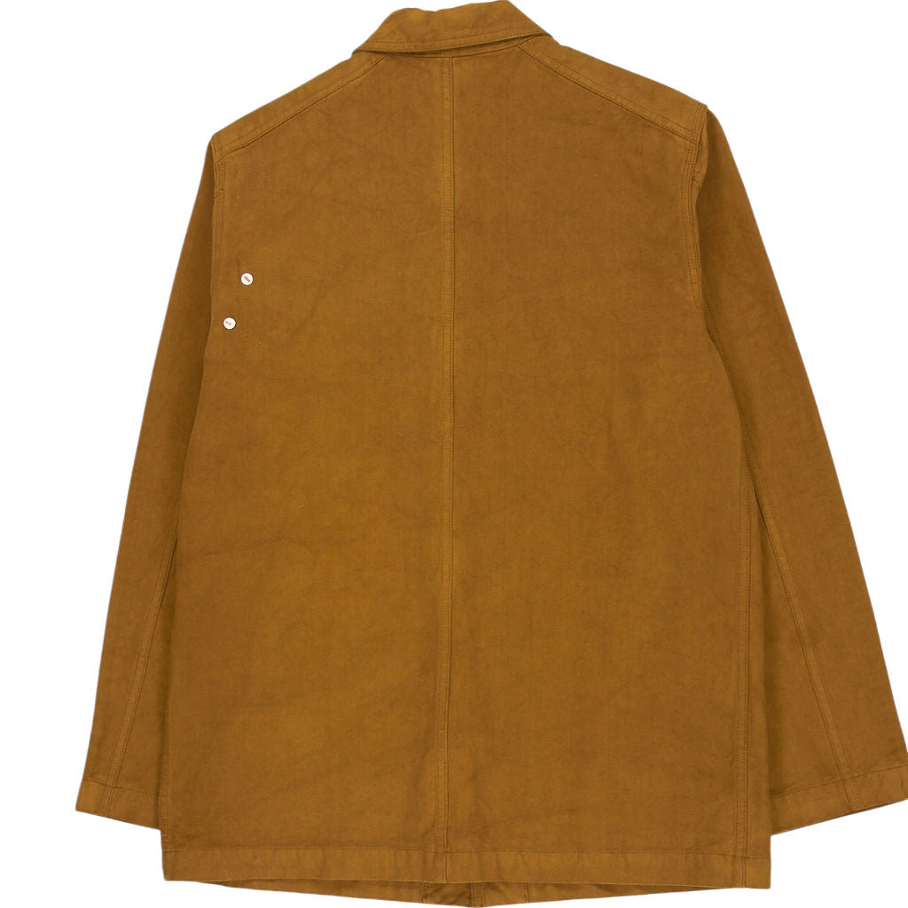 Drake's Tobacco Cotton Chore Jacket