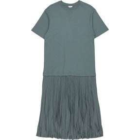 Hush Green Pleated Dress
