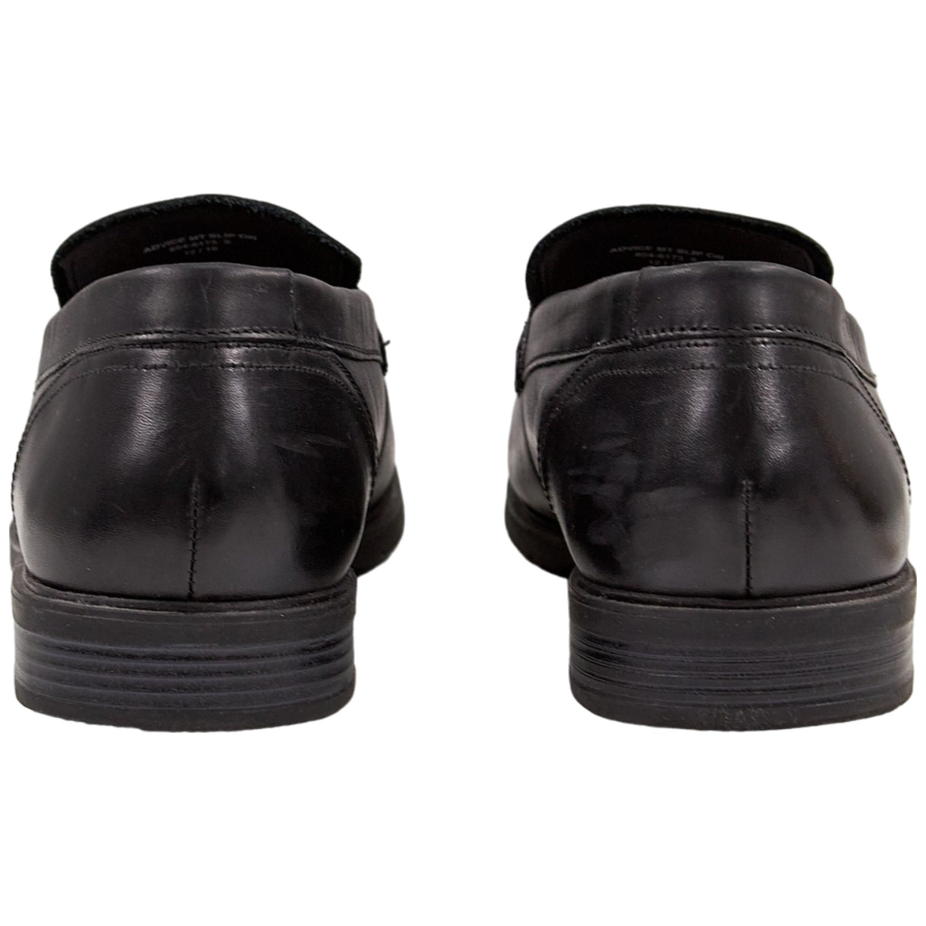 Hush Puppies Black Advice MT Slip On Shoes