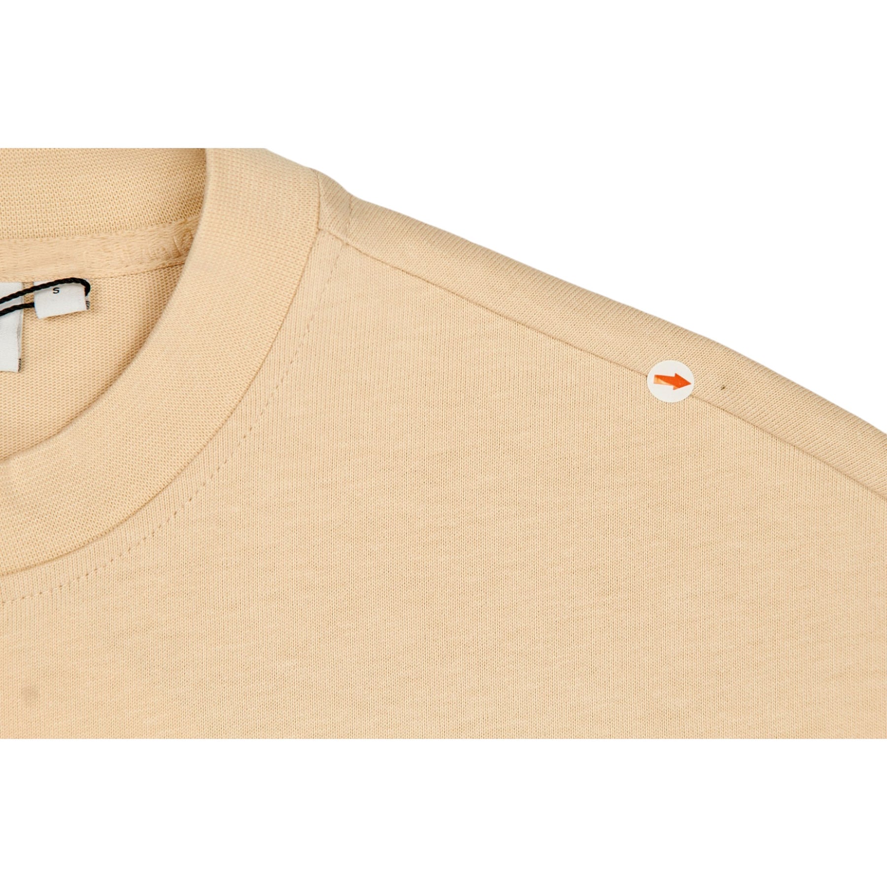 Calvin Klein Sandstone Beige Watercolor Circle T-Shirt