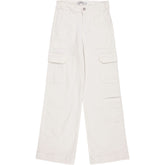 NRBY White Cargo Trousers