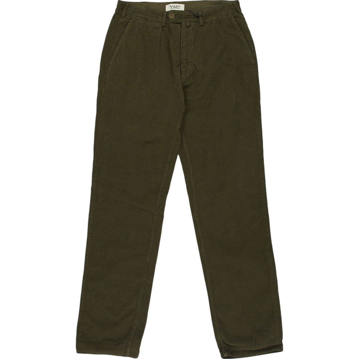 YMC Khaki Corduroy Trousers 32