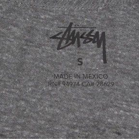 Stussy Grey Parrot Graphic Tank Top