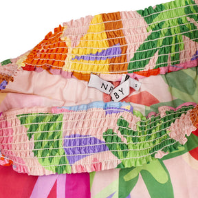 NRBY Multicoloured Smocked Waist Shorts
