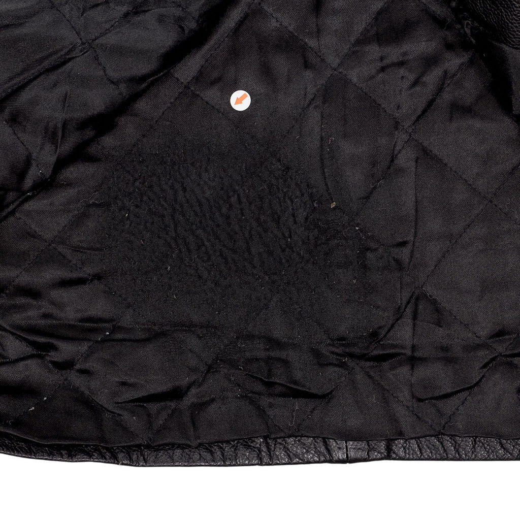 Vintage Savatini Black Leather Jacket